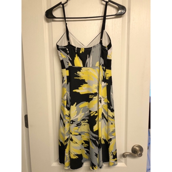 Yellow Floral Dress - Picture 2 of 4